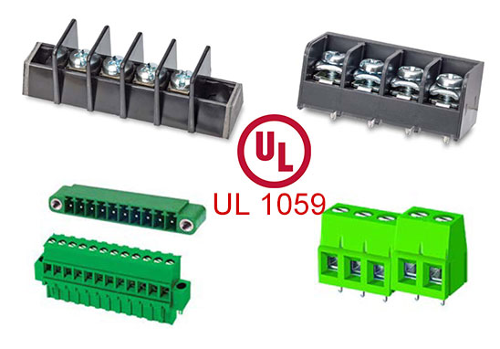接線端子UL1059認證 接線端子UL1059認證